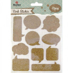 10 stickers bulles en li&egrave;ge