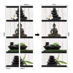 Keskkonnas&otilde;bralikud 3D-uksekleebised &ndash; isekleepuvad, veekindlad, &otilde;likindlad, saastumisvastased, saadaval on tuhandeid k&otilde;rglahutusega mustreid ja suurusi. 77*200, MT-356