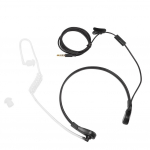 3,5 mm kiirguskaitsega kurgumikrofon Mikrofon K&otilde;rvaklapid PTT Reguleeritav Peidetud &Otilde;hujuhtme jaoks