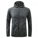 Unisex matkajakk, meeste naiste, kiirkuivatav telkimine tuulejope, matkamine, kalap&uuml;&uuml;gi vihmamantel, &otilde;ues UV-vastased riided M must