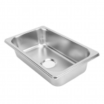 RV 304 Roostevaba Valamu K&ouml;&ouml;k Ristk&uuml;likukujuline K&auml;tepesu Valamu 40 mm Kanalisatsiooni V&auml;ljalaskeavaga Paadile