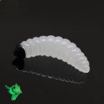 Worm TPR ujuv pehme plastist s&ouml;&ouml;t Bionic Caterpillar Swimbait kalap&uuml;&uuml;gi forell Bass Wacky Luya s&ouml;&ouml;t Pehme ussi kastmispea Hydatid Bionic Maggot Worm s&ouml;&ouml;t 1pcs