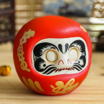 Jaapani Keraamiline Daruma Kuju, &Otilde;nneamulett, Zeni Kaunistus, Fengshui Figuur, Rahakassa, Kodu Lauaplaadi Kaunistus, Kingitused, 4
