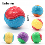 Hammustuskindel lemmikloomakoerte m&auml;nguasi kummist pall Veiselihamaitseline elastne pall, mis hoiab &auml;ra koera asjade h&auml;vitamise. Koerte koolitusvarustus 1PCS