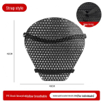 Hingav, l&ouml;&ouml;ke neelav mootorratta istmepadi pika vahemaa mugavuse tagamiseks Hollow Cushion with Strap black