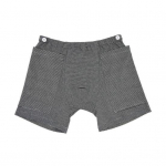 Tervishoiu l&uuml;hikesed p&uuml;ksid triibulised venivad meeste ja naiste taskutega aluspesu uriinipidamatuse kohaga XL