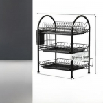 Mitmeotstarbeline k&ouml;&ouml;gin&otilde;ude ja kausside hoiuriiul drenaažiga