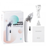 Baby electric nasal aspirator for newborns to clear nasal congestion