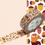 Masking Tape MT EX &eacute;cureuil et noisette Beige