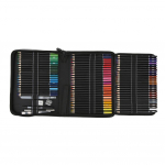 78 tk Vees lahustuvate v&auml;rvipliiatsite komplekt Mitmev&auml;rviline maalimisvahend Kunstitarbed lukuga kotiga(72