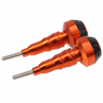 10MM Universaalsed Mootorratta Raami Liugurid Motos Kukkumiskaitse Suzuki GSR 750 Yamaha MT 09 jaoks oranž