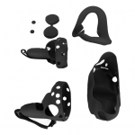 5-in-1 silikoonist kattekomplekt Quest 2 jaoks sisaldab n&auml;okatet, kontrolleri k&auml;epideme katteid, VR-i kestakatet, tolmu valge