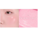 Holika Holika Luminous Milkfit Blush 4ml / 0.14 fl.oz. (3 Options) #04 stawberry 4mlx1pcs white