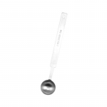 1 tk/5 tk M&otilde;&otilde;tekulp Roostevaba Teras Kohvi Piimapulbri Kaalumislusikas Teelusikas Grammi Doseerimiskulp 5ml 1pcs