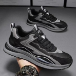 2025 uued kevadised vabaaja spordijalatsid meeste jalatsid trend mitmek&uuml;lgsed jooksu- ja reisijalatsid Forrest Gump'i jalatsid meeste trendikad jalatsid 44 must