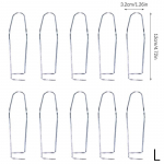 10 tk taimev&otilde;re &uuml;henduspandlad ronimistoru toestus kinnitust&ouml;&ouml;riist aiavaia pistikud k&ouml;&ouml;giviljaaia katuse jaoks