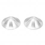 H&otilde;bedased rinnakaitsekarikad vasts&uuml;ndinu imetamiseks Imetamise tarvikud Nahka rahustavad nibukaitse&uuml;mbrised