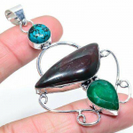 Lipedolite Stone Gemstone Handmade 925 Sterling Silver Pendant 2.84 p7v12