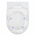 4 tk/partii libisemisvastase WC katte tihendi kaitseraua isekleepuvad istmepolsterduspadjad