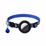 Lemmiklooma GPS-j&auml;lgija Bluetooth koos kellukesega, armas helkur &ouml;ise kassi aadressiga jalaj&auml;lje kaelarihm ripats, j&auml;lgimisvastane koera lindude kadumine