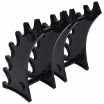 2 tk Eemaldatav Meigipintslite Display Stend Akr&uuml;&uuml;l Multifunktsionaalne Pliiatsite Display Stend Riiul Must must