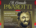 CD DONIZETTI - Il Grande Pavarotti 043503 Sagedus 1991 Itaalia Klassikaline Kasutatud