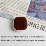 JCD Armas Ruudukujuline Pop-up Sokkel K&auml;epide Telefoni Hoidjad S&otilde;rmuse Hoidja Griptok Alus Tagakaane Klamber Mobiiltelefoni Tarvikud tumepruun v&auml;rv