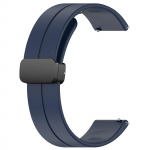 20mm 22mm k&auml;ev&otilde;ru jaoks Amazfit GTS GTR 4/2/2e/3/3 Pro/42mm 47mm/GTS 2 Mini /BIP U Pro/3 kellarihm Magnetrihm Huawei GT2 GT3 jaoks Amazfit GTS Bip U tumesinine v&auml;rv