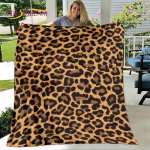 Klassikaline Leopard Print seeria tekk, flanelltekk, soe tekk elutuppa magamistoa vooditele diivanile reisikink 75x90cm