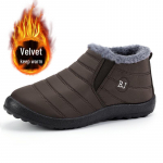 Unisex veekindlad puuvillased lumesaapad: Suur suurus, pl&uuml;&uuml;siga vooderdatud, libisemiskindel, moekad talvejalatsid paaridele 47