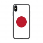 Coque T&eacute;lephone Drapeau Japon &ndash; iPhone X