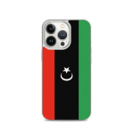 Coque iPhone &ndash; Libye &ndash; Drapeau &ndash; Souple &ndash; Disain &ndash; &Uuml;hilduv iPhone 13 Pro