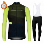 2025 Uus Gobikful - Meeste Jalgrattariiete Komplekt, Termiline Villane Pikk Villane Komplekt ja Pikad P&uuml;ksid V&auml;litingimustes M&auml;girattas&otilde;iduks XXL