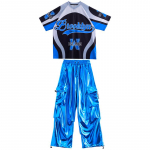 Laste hip-hop dž&auml;ssitantsu kost&uuml;&uuml;m: Moodsad poiste ja t&uuml;drukute lava kost&uuml;&uuml;mid 180 cm