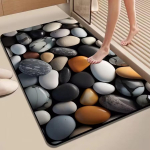 Elegantne kivist libisemiskindel kiiresti kuivav vannitoa- ja k&ouml;&ouml;gimatt 45*70cm - Non-Slip, Cost-Effective