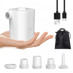 Kaasaskantav mini-&otilde;hupump koos 2500 mAh akuga USB, laetav t&uuml;hjendamiseks