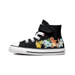 Pokemon x Converse Chuck Taylor All Star High TD Esimene Partner Beebi Tossud Must Mitmev&auml;rviline Valge A01229C 22