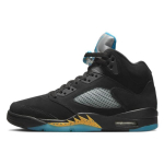 Air Jordan 5 Retro Aqua Meeste Tossud Must Aquatone Kollane DD0587-047 42.5