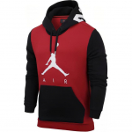Air Jordan V&auml;rviplokk Prinditud Logo Kapuutsiga S&auml;rk Meeste Kapuutsiga S&auml;rk Punane CK1349-687 XS
