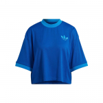 Adidas Originals Trefoil Suurem T-s&auml;rk Logotr&uuml;kiga Naiste Topid Sinine IB2062 M