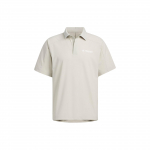 Adidas Kootud Aeroready polos&auml;rk &uuml;hev&auml;rviline logoga v&auml;li kiiresti kuivav l&uuml;hikese varrukaga polo meeste topid helehall IX0111 XL