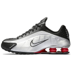 Nike Shox R4 Y2K Retro Jooksukingad Mugavad Madalad Tennised Unisex Tennised H&otilde;bedane Must BV1111-008(2024. aasta) 42.5