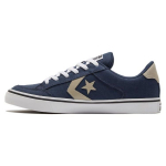 Converse All Star Tobin Nahk Vintage Lapitehnika Libisemisvastane Vastupidav Madala s&auml;&auml;rega Rula kingad Unisex toss Sinine Pruun A02850C 37.5