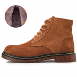 Ehtsast nahast meeste saapad S&uuml;gistalvised poolsaapad meeste kingad 46