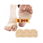 Coussinets Metatarsiens, Coussinet Plantaire Gel (6 PCS) Nouveau Mat&eacute;riel, Coussin Gel Pieds, Pour Homme et Femme