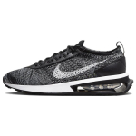 Nike Air Max Flyknit Racer Must Valge Tossud Vabaajajalatsid DJ6106-001 42.5
