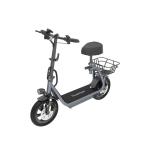 Nanrobot M5 Pro Electric Scooter with Seat and Basket, 750W Motor, 12inch 48V 10.4Ah battery