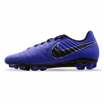 Nike Tiempo Legend 7 AG Kummist L&uuml;hikesed Tugevdamised Polsterdus Libisemisvastased Ja Kulumiskindlad Jalgpallisaapad Meeste Sinine Must Ah8801-400 44.5