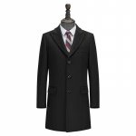 Trolman Professional Mid-Length Wool Blend Work Coat 4XL