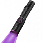 Alonefire SV87 5W Ultraviolett Suum Must Valgus, V&otilde;imas UV LED Valgus 365nm Lainepikkusega, USB C-t&uuml;&uuml;pi Laetav, Anisakise, Wood'i Valguse jaoks
